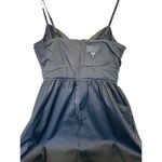 Donna Morgan NWT Shirred Midi Dress  For Maggy‎ Shirring At The Waist Sz 12 Black Photo 8