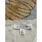 NWT Kirious Floral Off White Short Sleeve Crop Top Size Small Y2K 100% Cotton Photo 2