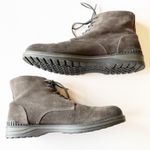 Artefact Clothing Gray Suede Leather Lace Up 5" Ankle Boots Men's Size 12 Fall Photo 1