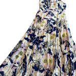 Yumi Kim  Bora Bora Navy Dream Maxi Dress Sleeveless Silk Size Medium Women's Photo 7