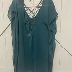 Kona Sol Teal Women's swim cover-up top Photo 2