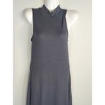 Aritzia Wilfred Free Gray Hardison Mock Neck Sleeveless Knit Dress Womens XS Photo 1