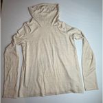 Banana Republic Banana‎ Republic Luxe Spun Turtleneck Top XS Long Sleeve Beige Soft Photo 0