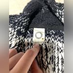 Akemi + Kin  Anthropologie cardigan sweater black white medium Photo 3