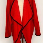 Vtg Tony Lambert Collections Women Mohair Blend Sweater Jacket Dohlman Sleeve M Red Size M Photo 0