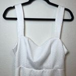 NWOT Enchanted Sparkle White Sleeveless Bow Back Mini Dress Size L Size L Photo 3