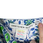 Gretchen Scott NWT Samode East India Midi Dress Blue Green Multi Tiered X-Small Photo 3