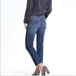 Banana Republic  Girlfriend Two Tone Crop Jeans, Sz 27 Photo 1