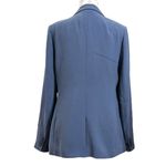 Madewell  Rosedale Blazer Women’s 8 Blue Double Breasted Jacket Photo 1