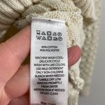 Joie Cream Knit V Neck Sweater  Size Medium Photo 8