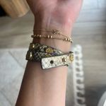 Tory Burch  Snakeskin Wrap Bracelet Photo 1