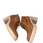 Lucky Brand NEW Hollia Booties Suede Lace Up Photo 8