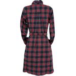 Brooks Brothers NWT Red Plaid Shirt Dress Belted Flannel Heritage Classic Sz 4 Photo 4