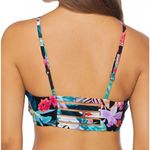 Raisin's Kaori High-Neck Printed Bikini Top size Medium Photo 2
