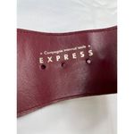 EXPRESS Vintage Womens Purple Leather Belt SKU 7548 Size M Photo 2