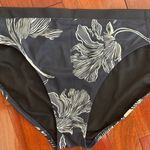 Athleta  Fiore Strappy Navy Blue Gray Bikini Bottom Size Large 291822 Photo 5