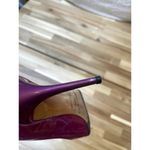 Jimmy Choo Ari Stiletto High Heels Pumps Patent Leather Hot Pink Size 36 Photo 11