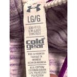 Under Armour  Cold Gear Storm Hoodie Purple Athletic Full Zip Jacket Large Layer Photo 5