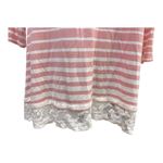 Pink Blush, Stripe Top size S Photo 5