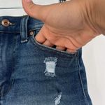 Kendall + Kylie  the drifter high rise‎ shorts Distressed size 1 medium blue Photo 5
