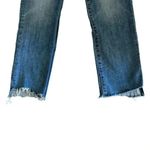 Pistola  blue high rise distressed Monroe slim raw jeans 27 #1989 Photo 3