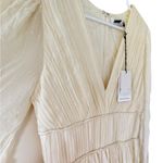 AMUR NEW Robbie Plunging Wide Leg Jumpsuit Size 8 Photo 1