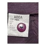 ADDA Collection Colorful Plum Boho Jacket Women's 42 (8) Fringe Whimsy Cottage Purple Photo 3