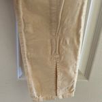 L'Agence Women's Cream High Rise Ankle Slit Velvet Pants Size 25 Photo 10
