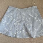 Princess Polly  Skirt Mini Floral Blue Photo 0