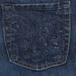 Chico's  Platinum 0.5 Reg Boot Cut Denim with Embroidered Pockets Photo 2