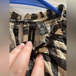 VERO MODA  Half Sleeve Blouse Dry Goods Size Small Black Cream Two-Tone Textured Photo 2