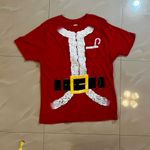 Delta Ugly Christmas Men's 'Gold Buckle Santa' Short Sleeve T-Shirt Red Size M (38-40) Photo 5