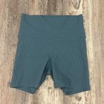 Kyodan Ribbed Blue 4” Biker Shorts Photo 0