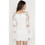 Alice McCALL Berwyn Diamond Veins Anthropologie BHLDN Porcelain White Lace Dress Photo 3