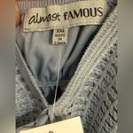 Almost Famous 🏷️💙 NWT  Sleeveless Molded Cup Crochet Bodice Dress Size XXL Photo 8