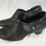 Pikolinos Black leather ankle boots with a round pointy toe and zipper closure. - EUR 37 Photo 0