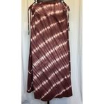 Lakhay’s Collection Women’s Tie dye Maxi Full Skirt Size Medium/Large Dark Rose Pink Photo 1