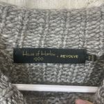 House Of Harlow 1960 x Revolve Wool Blend Dillin Sweater size S Grey High Neck Gray Photo 2