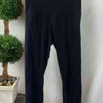 Lululemon  Black Align Cropped Athletic Sport Leggings Pants 6 Photo 2