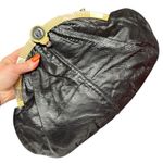 Vintage Judith Leiber Black Lizard Frame Clutch Crossbody Bag Evening Bag Large Photo 11