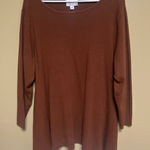 Whisper Knit Brown Sweater Size 2X Photo 0