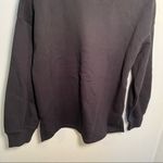 Banana Republic  Funnel-Neck Sweatshirt Black Photo 8