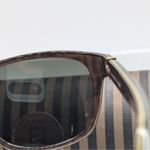 Fendi Classic  Wayfarer Sunglasses (FS5192) with Matching Case, Olive/Brown Photo 3
