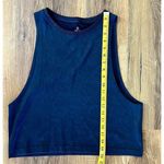 Aerie Offline By‎  Tank Top Women’s Size Small Heathered Black Yoga EUC Photo 4