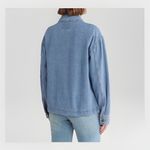 Sanctuary NEW  Napa Chambray Shacket Utility Cargo Jacket Denim Look Womens Large Photo 1