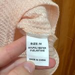 Boutique Brand Size Medium Ballet Pink Thermal Bohemian Style Top. Photo 3