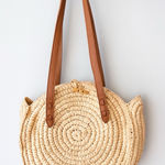 INC 🎅 3/$15 SALE  Round Woven Bag Photo 0