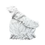 American Eagle One Shoulder Ruffle Top Size Small Photo 4