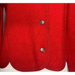 Bermuda Womens Archie Brown & Son Of Red 100% Pure New Wool Sweater Jacket S Photo 6