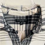 Banana Republic Cotton Black White Button Down Tartan Plaid Shirt Extra Small Photo 8